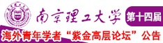 我想日屄视频南京理工大学第十四届海外青年学者紫金论坛诚邀海内外英才！